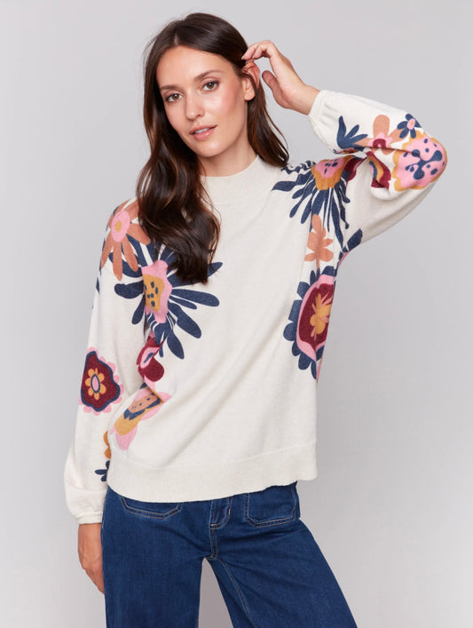 Printed Sweater