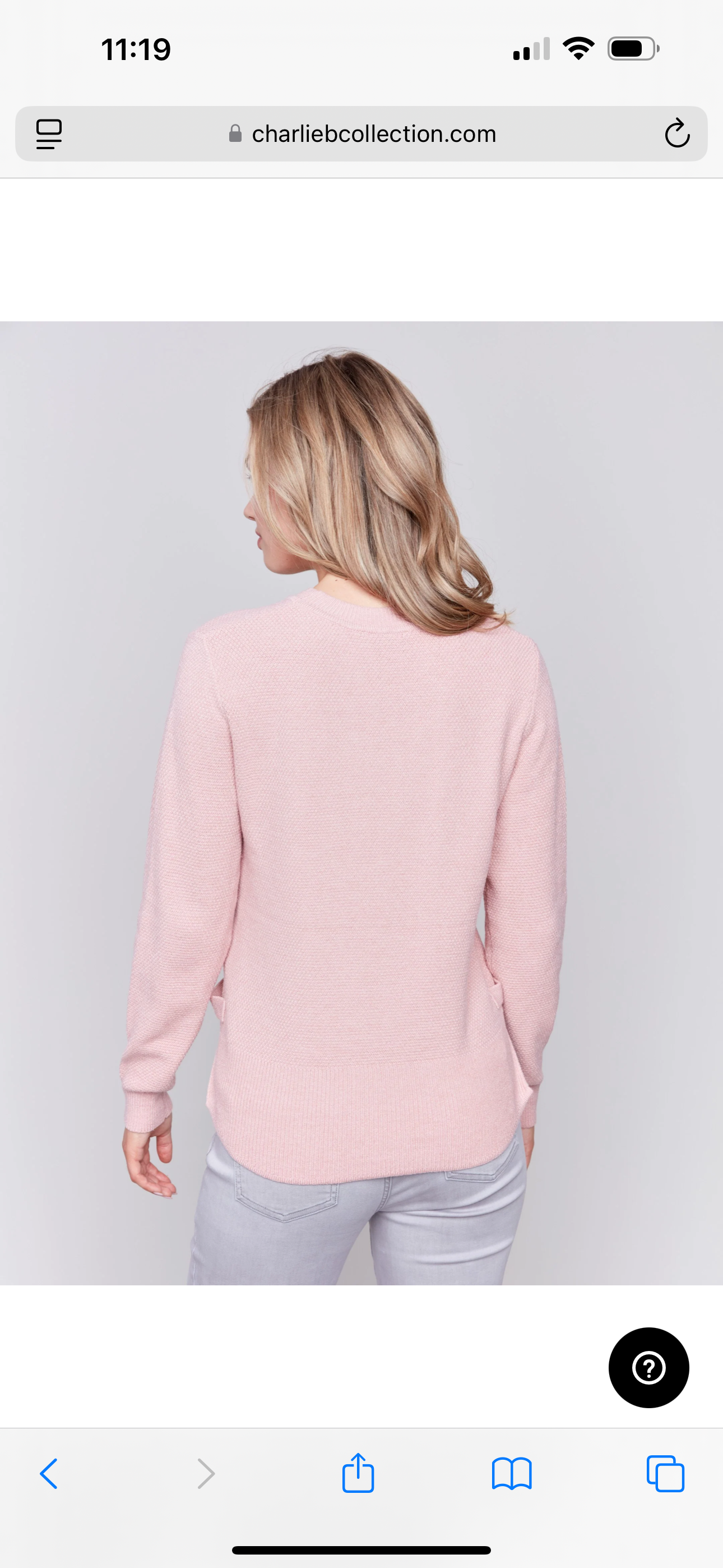 Side Tab Sweater